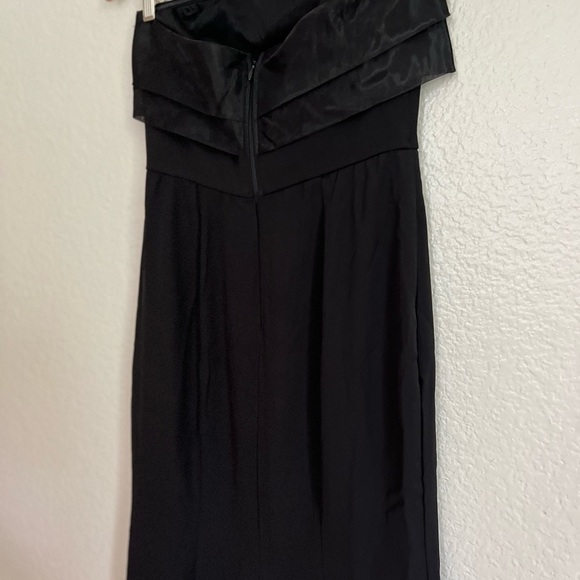 NWOT Brilliantly Bold Black Strapless Mermaid Maxi Dress - Picture 7 of 9